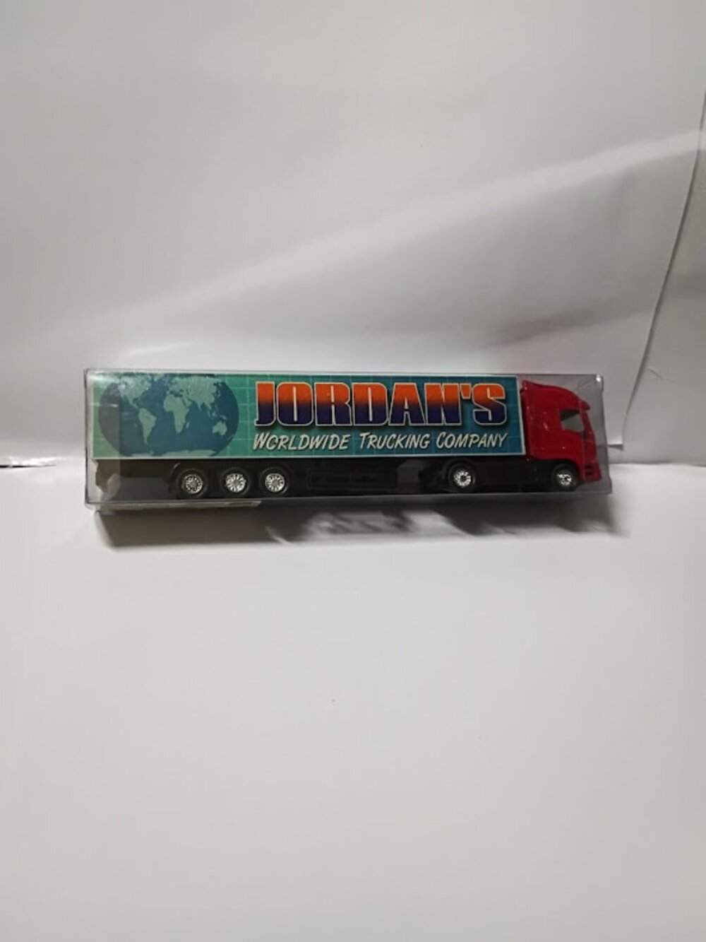 Swibco Diesel Semi Truck & Trailer Toy Customized vintage 1990 Jordah's NWT
